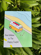 Load image into Gallery viewer, LUV BUS hand-drawn Hawaii greeting card, photo 4