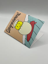 Load image into Gallery viewer, Congratulations! hand-drawn Hawaii greeting card, photo 2