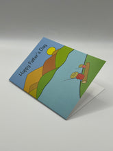 Load image into Gallery viewer, Father’s Day Fishing hand-drawn Hawaii greeting card, photo 2