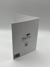 Load image into Gallery viewer, Island Snowman hand-drawn Hawaii greeting card, photo 3