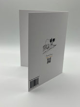 Load image into Gallery viewer, Surfing Dog Birthday hand-drawn Hawaii greeting card, photo 3