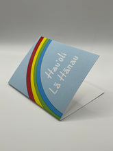 Load image into Gallery viewer, Birthday Rainbow hand-drawn Hawaii greeting card, photo 2