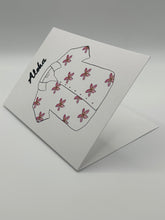 Load image into Gallery viewer, Aloha shirt hand-drawn Hawaii greeting card, photo 2