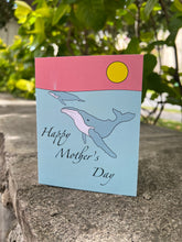 Load image into Gallery viewer, Mother’s Day Whale hand-drawn Hawaii greeting card, photo 5